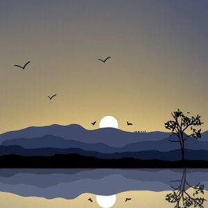 Sunset (digital art)